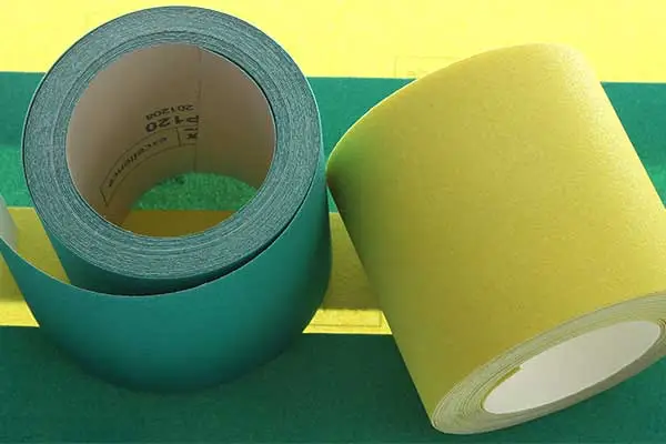 Rollos de papel de arena