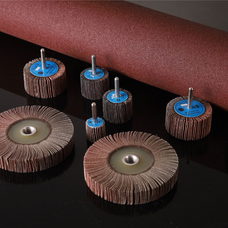 Paño abrasivo de la rueda de la aleta AX45