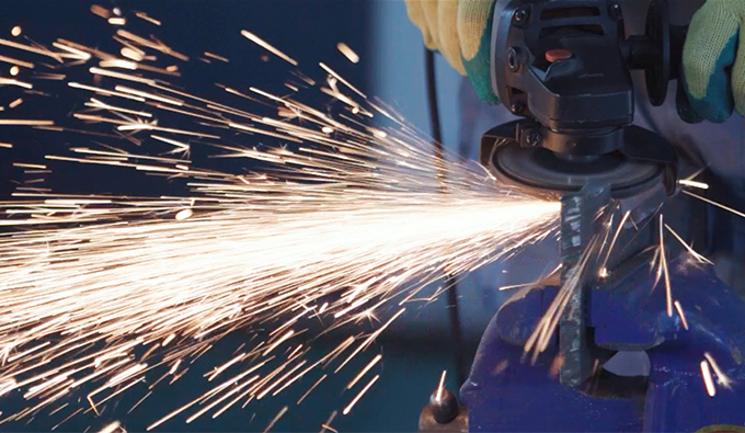 Pruebas de rendimiento de productos abrasivos