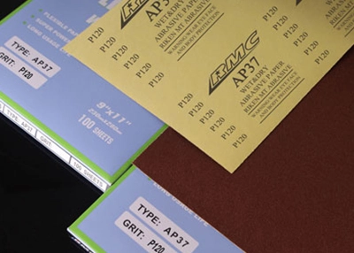 Papel de lijado amarillo AP37Y