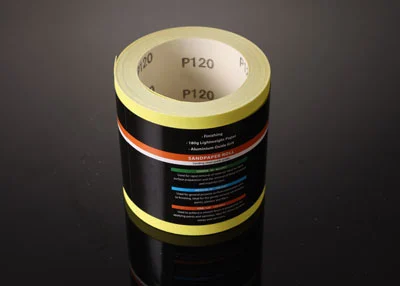 YWP43 Rollos de papel de lija abrasivo