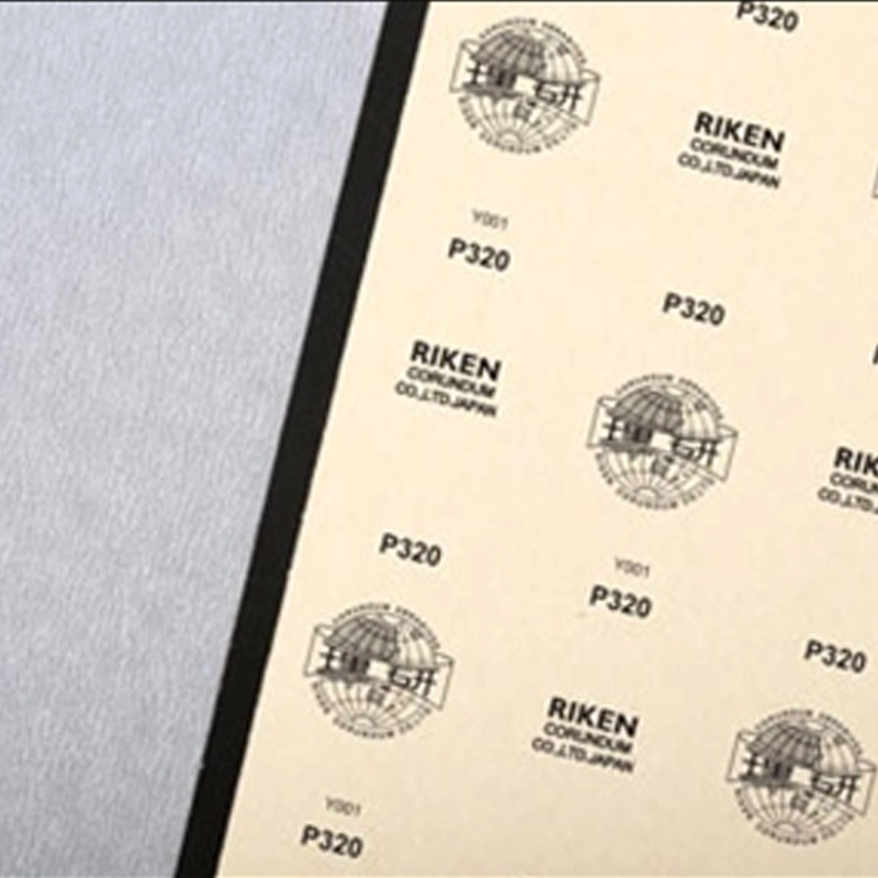 Rollo de papel de lija de carburo de silicio